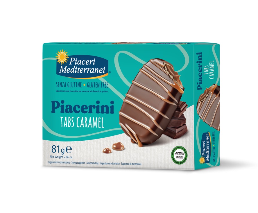 Piacerini Tabs Caramel Piaceri Mediterránei