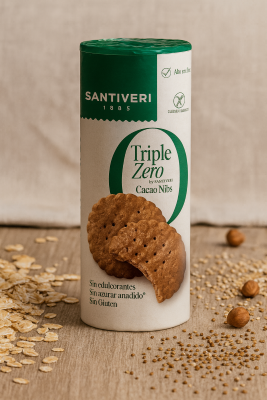 Galletas Cacao Triple Zero Santiveri