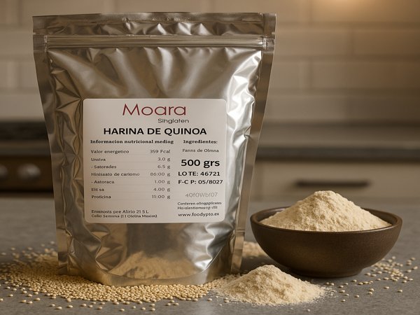 Harina Quinoa 500g Moara