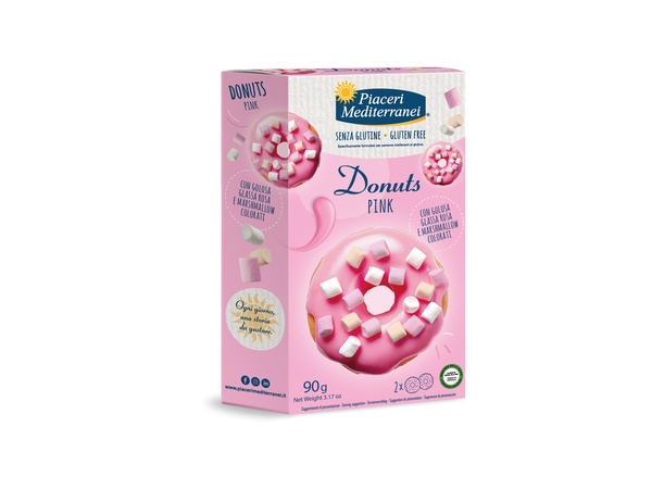Donuts Pink con Marshmallow Piaceri Mediterránei