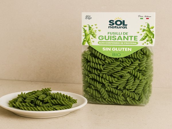 Fusilli Guisante Bio 250g Sol Natural