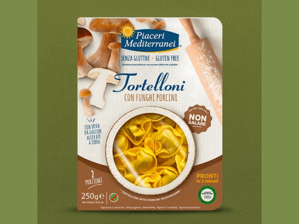 Tortellini Funghi Porcini 250g Piaceri Mediterránei