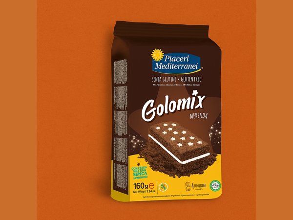 Golomix Sweet Snack Merenda 160g Piaceri Mediterránei