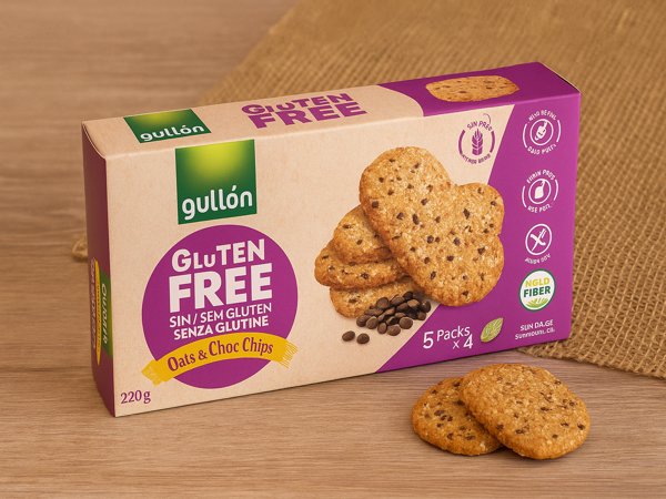 Galletas Desayuno Avena Chips Choco 220g Gullón