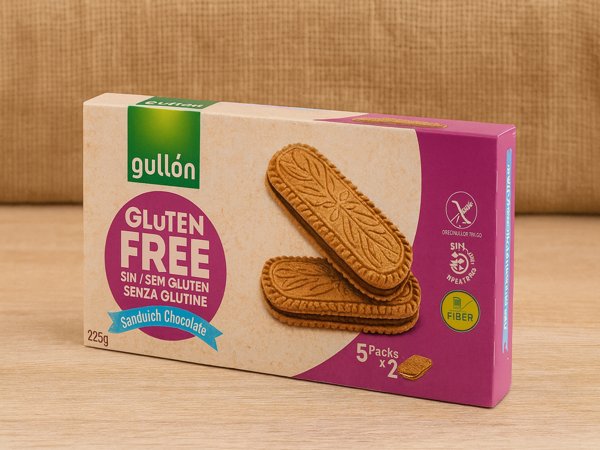 Galletas Sandwich Choco 225g Gullón