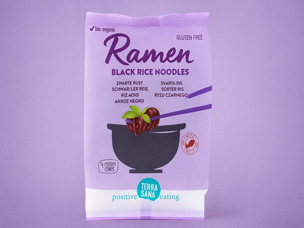 Ramen de Arroz Negro 280g Terrasana