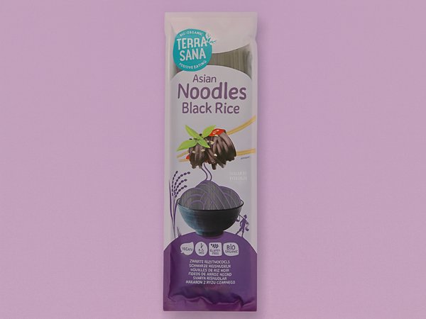 Noodles de Arroz Negro 250g Terrasana