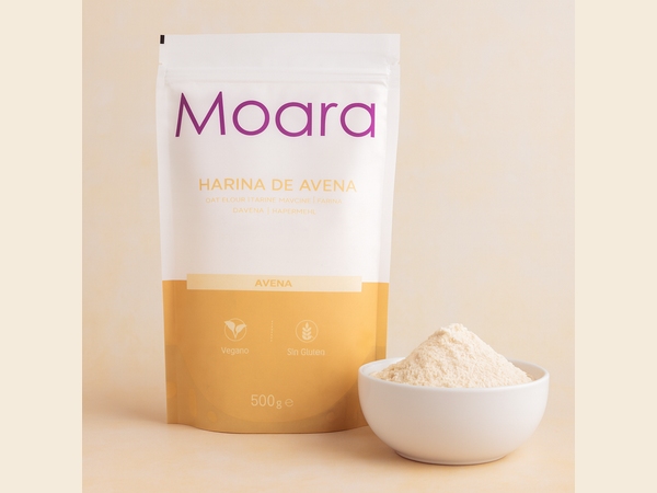 Harina de avena sin gluten bio Moara