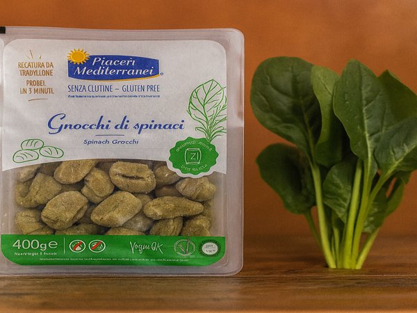 Gnocci de Espinaca Piaceri Mediterranei