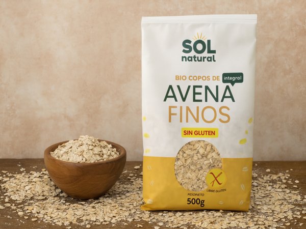 Copos de Avena Eco Finos Solnatural