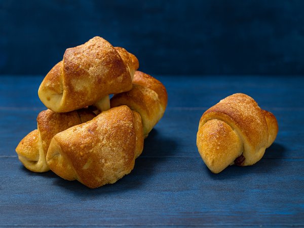 Croissants Pequeños Rellenos de Chocolate Forn Ricardera