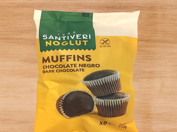 Muffins Chocolate Negro Noglut