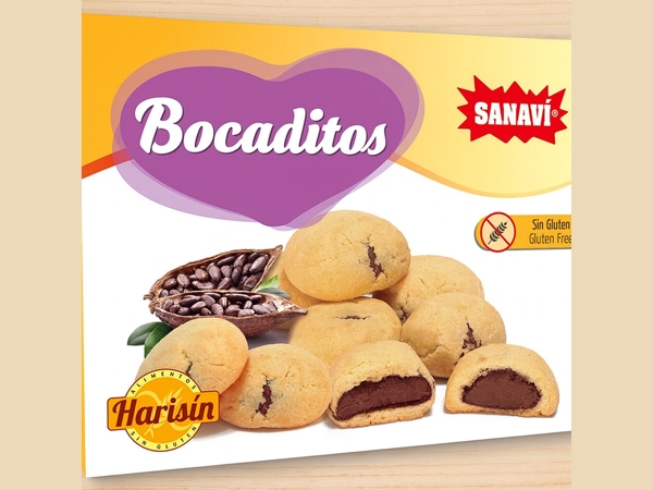 Bocaditos Rellenos de Crema de Cacao