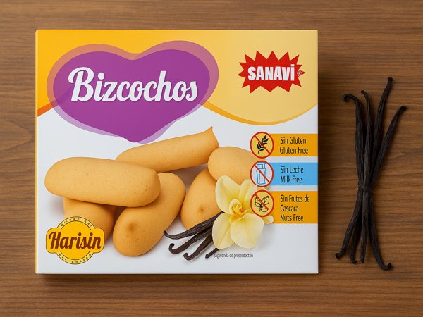 Bizcochos Vainilla Harisín