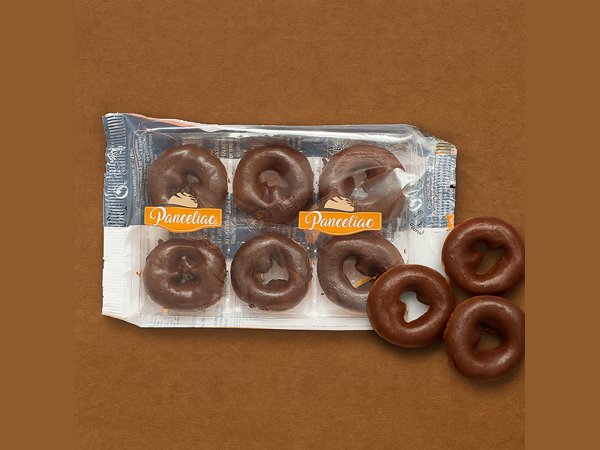 Rosquillas de chocolate sin gluten