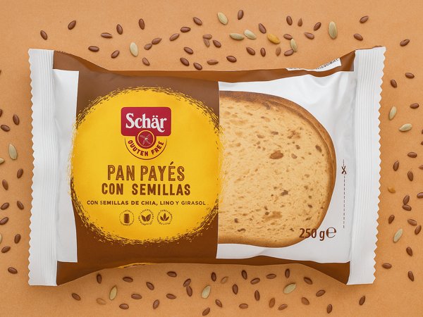 Pan Payés con Semillas 250 g Schär