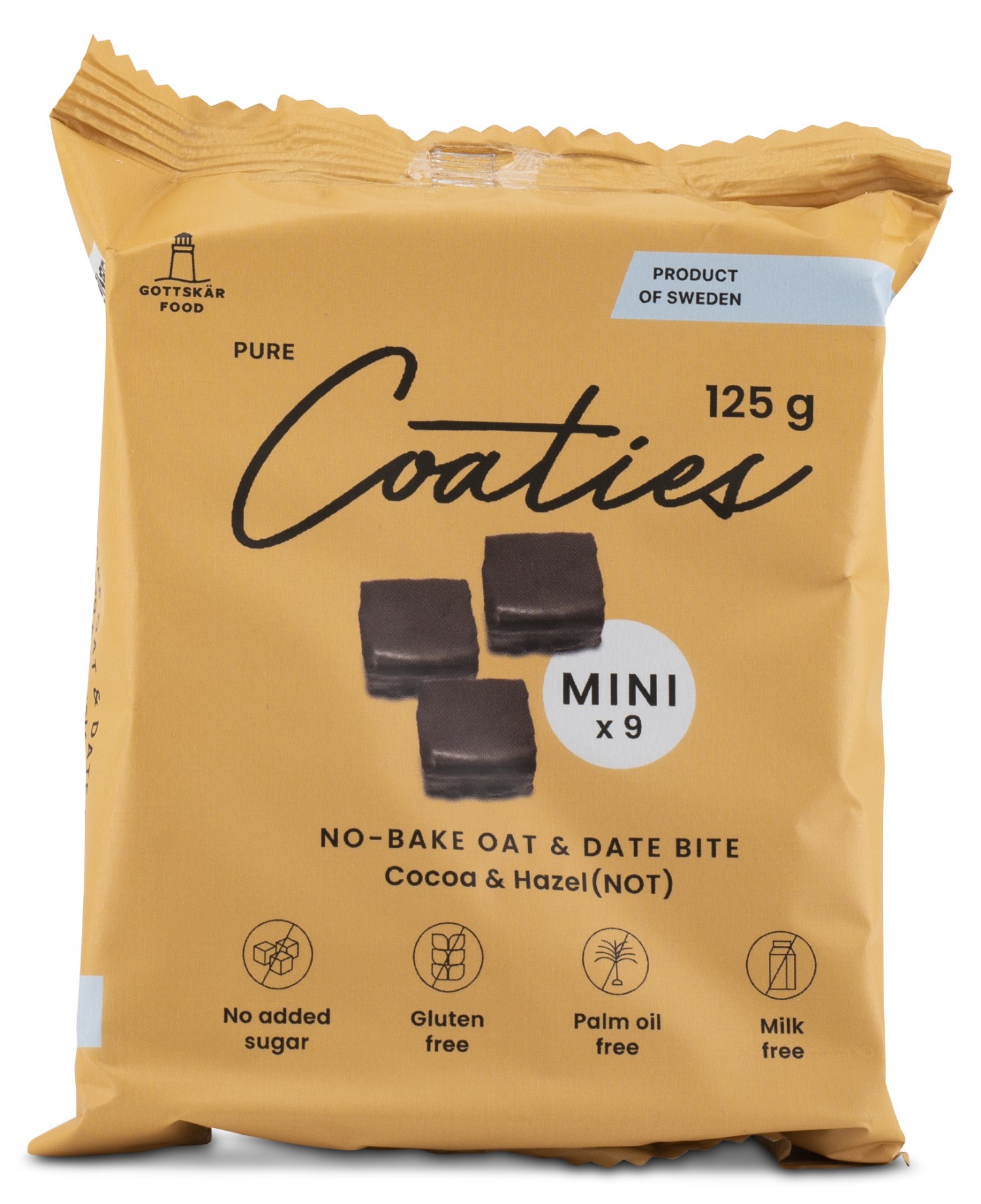 Coaties Mini Cacao sin Avellana Gottskär Food