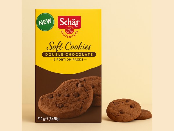Soft Cookies Double Chocolate Schär