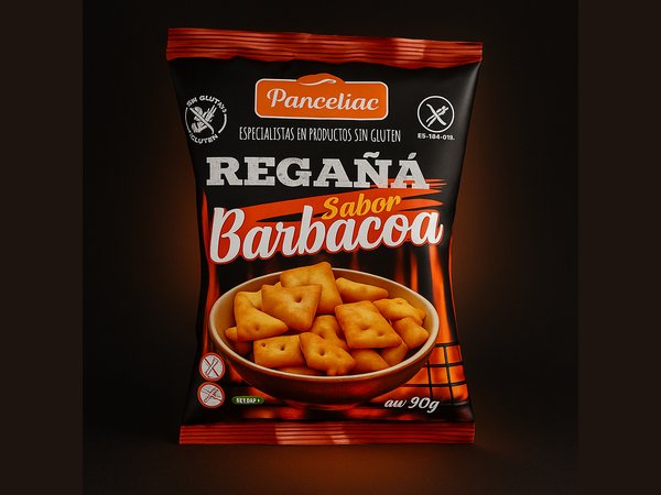Regañás Sabor Barbacoa 80g Panceliac