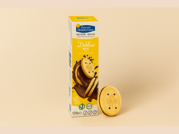 Galletas Dobloni with halzenut cream Piaceri Mediterranei