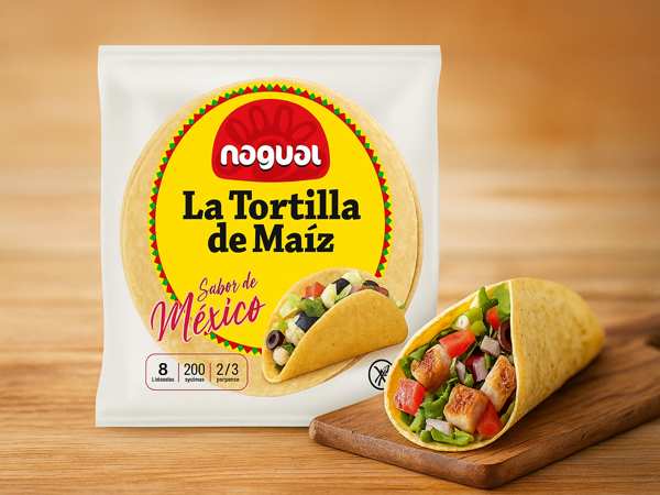 Tortillas Maíz Amarillo Sabor de México Nagual