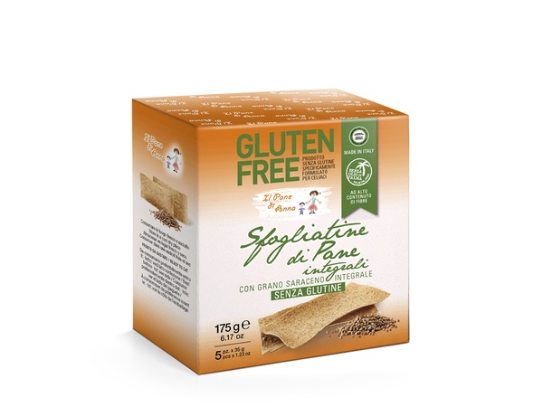 SFOGLIATINE INTEGRALI 175 g / BUCKWHEAT THINS 175g IL PANNE DI ANNA