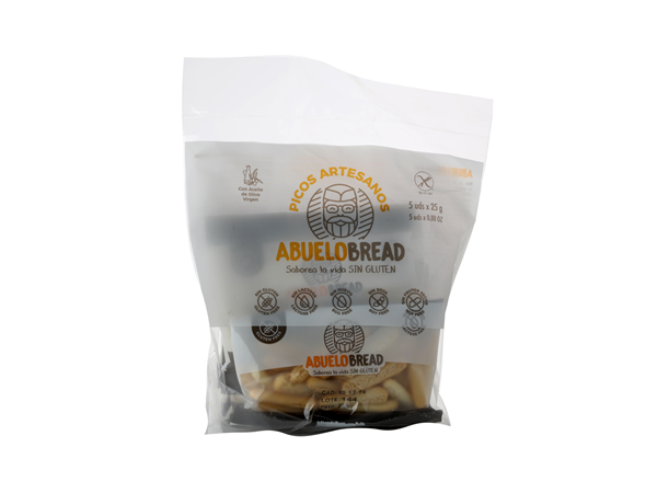 Picos bolsa de 20 g  x4 uds abuelo bread