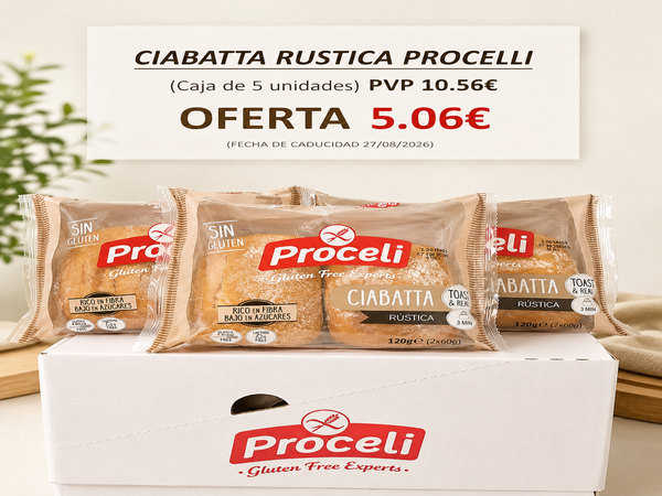 Caja ciabatta rustica proceli