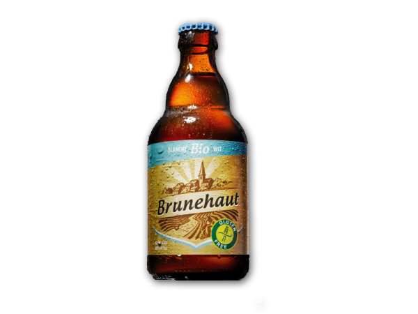 Cerveza sin gluten Brunehaut Bio Blanche