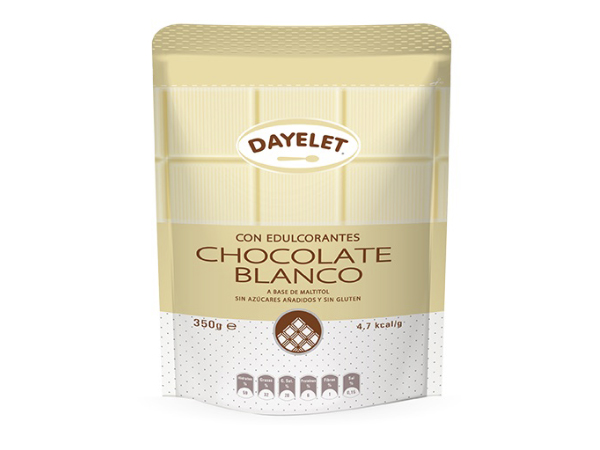 Chocolate blanco sin azúcar Dayelet